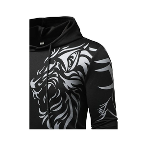 Sudaderas con Capucha Personalizadas de Alta Calidad con Logotipo, Tejido de Felpa Gruesa, Algodón, Unisex, Talla Grande, con Cierre, Estampadas para Invierno - Product Image 4