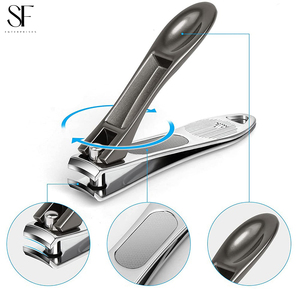 High Quality Mirror Finish Stainless Steel <b>Nail</b> Clippers with <b>Nail</b> <b>File</b> for Fingers and Toes - Product Image 4