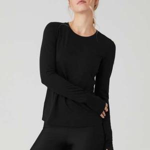 Nueva camiseta sencilla para mujer, cuello redondo, manga corta, Color sólido, Tops para mujer, ropa Base, camiseta informal - Product Image 3