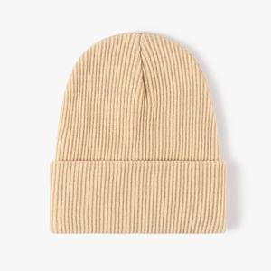 Unisex <b>Winter</b> Knit Beanie Plain Ribbed Soft Stretch <b>Hat</b> - Product Image 5