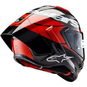 Casco de Motocicleta Integral de Fibra de Carbono y Aleación Alpinestars Supertech R10 Element Auténtico - Para Todas las Estaciones - Product Image 3