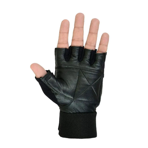 Haute qualité personnalisé couleur et taille lourde haltérophilie antidérapant respirant unisexe en cuir gants de gymnastique vente chaude - Product Image 5