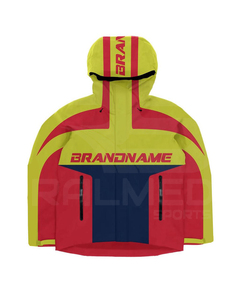 Conjunto Deportivo Cortavientos Estilo Urbano con Logotipo Serigrafiado, Pantalones Elásticos y Chaqueta con Capucha, 100% Nailon - Product Image 3