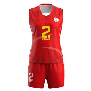 2024 survêtement de volley-ball pour hommes avec logo personnalisé uniforme vêtements de sport en polyester en gros ensembles de vêtements de volley-ball sublimés - Product Image 5