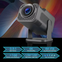 Nouveau projecteur de poche intelligent Android 13 pour home cinéma 4K, jeux vidéo, rotatif à 180°, ISMARTX 11s, 1/8 Go de RAM/ROM intégré