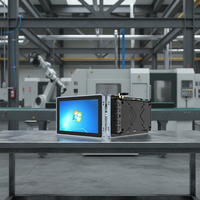 Monitor de Pantalla Táctil Industrial de Alta Luminosidad 300 CD/m2 IP65 Resistente al Agua con HDMI, VGA, USB y Panel Capacitivo