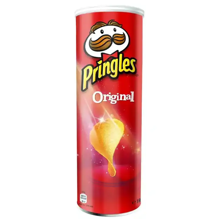ผู้ผลิตในโปแลนด์คุณภาพ Pringles พริงเกิลมันฝรั่งทอดดั้งเดิม 165g PRINGLES ผสม-