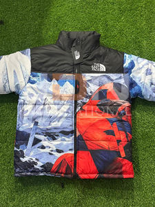 เสื้อแจ็คเก็ตพัฟเฟอร์ลายโลโก้ East Face แบบซับลิเมชั่น รุ่นใหม่ล่าสุด เสื้อแจ็คเก็ตพัฟเฟอร์ East-Face สำหรับผู้ชายและผู้หญิง - Product Image 3