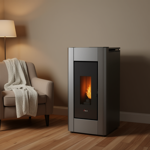 PRINCE Plus 11 Titanium 5 Stars Class A+ 10.5kW Pellet <b>Stove</b> Model 7022079 - Product Image 3