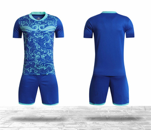 Gran oferta, conjunto de ropa de fútbol personalizable para niños, camisetas transpirables con nombre personalizado y logotipo de equipo, Impresión de corte automatizado - Product Image 1