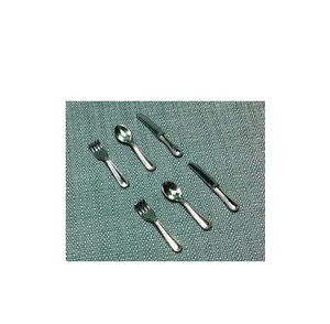 High Quality Stainless Steel Spoon Mini Size for Kitchenware <b>Tabletop</b> Decorate Item Steel Spoon Customized Sale - Product Image 1