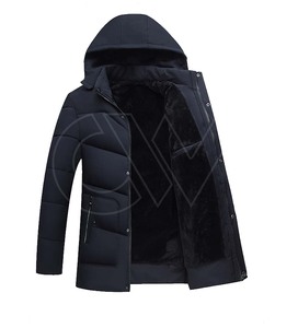 Parka de invierno 2024 para hombre, chaqueta Parka de talla grande con capucha larga, impermeable, transpirable, ropa de abrigo informal ecológica - Product Image 6
