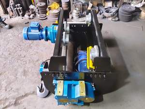Polipasto eléctrico de cable de acero de 10 toneladas de fabricación india con carro eléctrico para grúa de viga única - Product Image 3