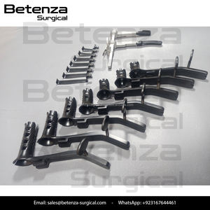 Retractor Lumbar Ortopédico Manual de 15 Piezas, Acero Inoxidable Alemán, Recubrimiento de PTFE Negro, Juego Completo de Herramientas para Cirugía de Columna - Product Image 5