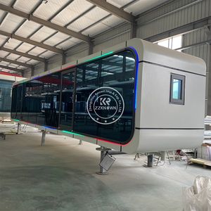 Casa Cápsula Económica para Acampar 2025, 3 Dormitorios, Plegable, Pequeña, Modular, de Lujo, Casas Prefabricadas Modernas - Product Image 5