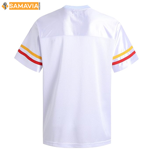 SAMAVIA men's American Football uniform Mesh Jersey Breathable Custom Uniform Shirt RTS Available - Product Image 2