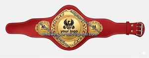 Boxing Custom Leather Boxing & MMA Championship <b>Belts</b> for Taekwondo Competitions-Low Waist Unisex - Product Image 3