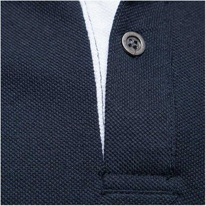 Diseño personalizado de alta calidad Su logotipo personalizado Polo Camiseta El mejor material Etiqueta privada Precio barato Polos para hombre - Product Image 4