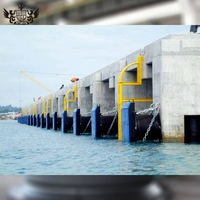Defensa Marina de Caucho de Alta Absorción de Energía y Resistente a la Corrosión para Aplicaciones en Muelles y Embarcaderos de Agua Salada