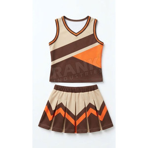 Uniforme de Animadoras para Competencia, Ropa de Equipo de Secado Rápido, Disfraz de Poliéster, Diseño Personalizado, Producción al por Mayor - Product Image 2