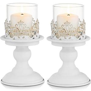 Vente chaude Look attrayant bougeoir Style européen bougeoir pour l'église fête de mariage intérieur maison - Product Image 3