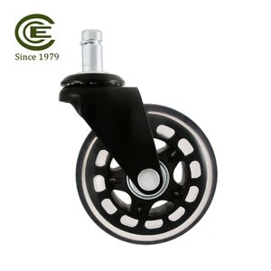 Roulettes pivotantes de 3 pouces avec mécanisme de verrouillage pour meubles et équipements - Product Image 1