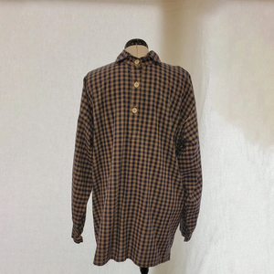Chemise en coton de la guerre civile américaine, reproduction traditionnelle, reproduction de la chemise de l'Union, vêtement historique des années 1860 - Product Image 2