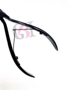 Alicate de uñas para el cuidado Personal, instrumentos de belleza de acero inoxidable para cutículas de Plasma negro liso, nuevos productos profesionales - Product Image 5