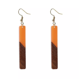 2024 Offre Spéciale résine conception bijoux en gros à la mode à la mode fête porter des bijoux pris en charge pour toutes les saisons homme fait ensemble de boucles d'oreilles - Product Image 2