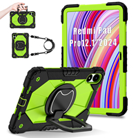 Funda de Silicona para Tablet con Soporte Multiángulo Resistente para Xiaomi Redmi Pad Pro 12.1 Pulgadas POCO Pad 12.1 Pulgadas 2024 OEM ODM