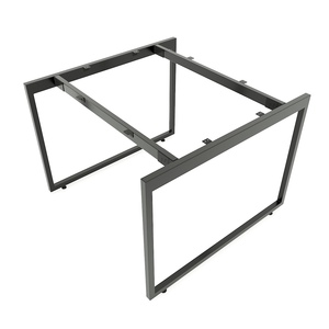 Pieds de table/banc au design minimaliste pour système de table Slean 100x100cm HCSL014 - Product Image 4