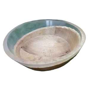 Juego de Tazones de Madera con Estampado de Árbol de Navidad Clásico de Lujo Hechos a Mano al por Mayor, Decorativos, Ecológicos, para Fiestas, Sopa, Z F Craft - Product Image 4