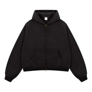 Sudadera con capucha de algodón liso para hombres y mujeres, ropa de calle informal, ropa deportiva, Sudadera con capucha informal - Product Image 1