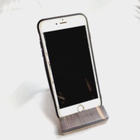 Dudukan Ponsel Kayu Alami, Dudukan Telepon untuk Ponsel Pintar iPhone Pabrikan Profesional Multifungsi