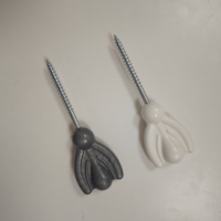 DP014 Décoration de cercueil en plastique de style européen et américain, vis décorative en Bronze/Or/Cuivre pour accessoires funéraires