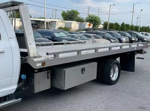 LISTO PARA ENVÍO: Camión de Remolque de Alto Rendimiento Equipado con Plataforma Deslizante, Cabeza Tractora 4x4, Plataforma Plana, Turbo, Cuero, R19 - Product Image 3