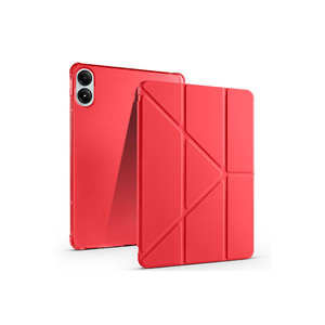 Funda para Netzy Poco Pad SAFA, con Soporte Tríptico y Porta Lápiz Integrado, Color Rojo, Bolsa y Estuche para Instrumentos - Product Image 1