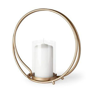 Porte-bougie chauffe-plat décoratif en laiton doré fait main, nouveau design, pour la maison et les mariages - Product Image 3