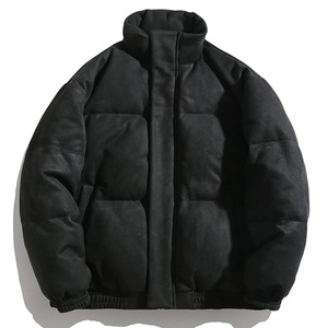 Veste matelassée d'hiver pour hommes avec logo personnalisé de gros Rembourrage chaud en toile pour l'extérieur Veste matelassée pour hommes - Product Image 6