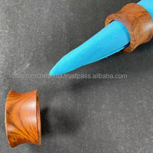 Wooden Napkin Ring Best Quality Top Selling Handmade Eco Friendly Dining Table <b>Decor</b> for Home <b>Kitchen</b> Use - Product Image 2