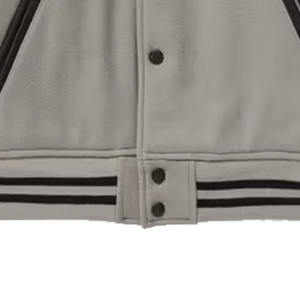 Chaquetas Varsity de Borrego Antibacterianas para Hombre y Mujer, de Alta Calidad, en Todos los Tamaños y Colores, Estilo Nuevo con Cuello Alto - Product Image 6