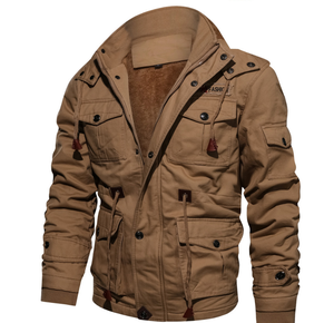 Vente en gros d'usine de haute qualité Veste de sport softshell pour hommes grande taille Vêtements d'extérieur à col montant avant Respirant et écologique - Product Image 1