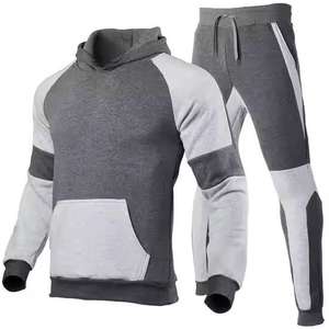 Chándal Hombres Moda Sudaderas con capucha Hombres Trajes Logotipo personalizado Conjuntos Sudadera Pantalones de chándal Primavera Otoño Fleece Con capucha - Product Image 6