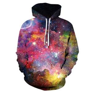 Sudadera con capucha de Otoño Invierno para hombre con patrón sólido nuevo cuello con capucha Casual Hip Hop pulóver sudadera gran oferta diseño de sublimación - Product Image 3