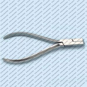 Alicates de crimpado de gancho Dental superior, gancho de bola en ángulo, postes de crimpado, alicates de alambre de arco, instrumentos quirúrgicos de ortodoncia de acero inoxidable - Product Image 4