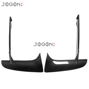 Panel Trim Splitter Bumper Depan untuk Chevrolet Corvette C8 Stingray Z51 2020-2025 Serat Karbon Asli Aksesoris Eksterior 2 PCS - Product Image 1