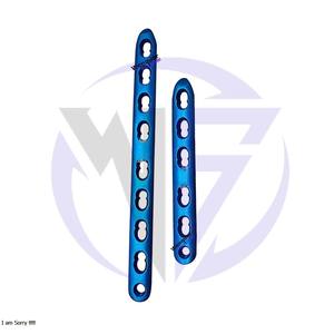 Placa de Bloqueo de Titanio Azul de 3.5mm, Implante Quirúrgico Ortopédico Veterinario para Perros, Reparación de Fracturas Óseas - Product Image 4