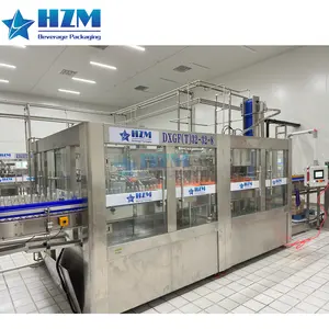 High Quality Full Automatic Glass Bottle Washing Filling Capping Machine For Carbonated Drink Or Beer