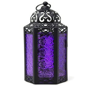 โคมไฟสไตล์โบฮีเมียนของโมร็อกโกทำด้วยมืองานโลหะที่วางเทียนแบบแขวนสำหรับตกแต่งแบบชนบทบรรยากาศอบอุ่นมีจำหน่ายในราคาขายส่ง - Product Image 2