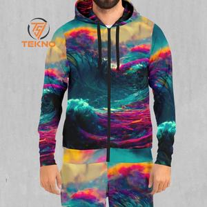 Vente en gros Survêtement de sublimation pour homme avec impression avancée confort supérieur et attrait sportif idéal pour les hommes actifs et modernes - Product Image 3